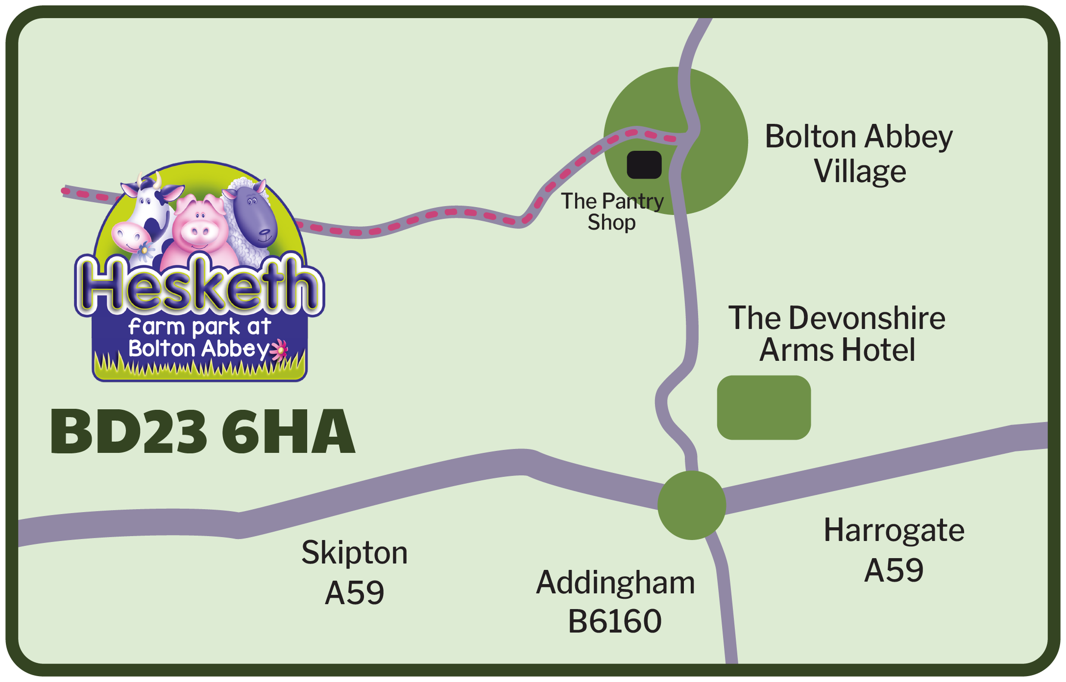 Hesketh Farm Park Map